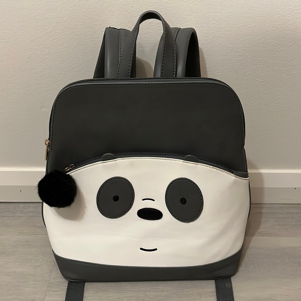 We Bare Bears x ZakkaSG backpack (Panda aka Pan-Pan)